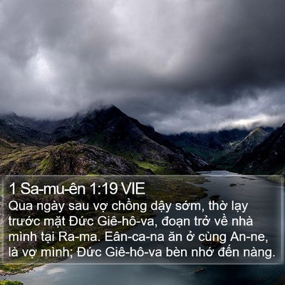 1 Sa-mu-ên 1:19 VIE Bible Verse Image