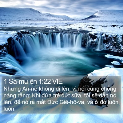 1 Sa-mu-ên 1:22 VIE Bible Verse Image