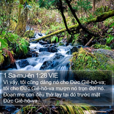 1 Sa-mu-ên 1:28 VIE Bible Verse Image