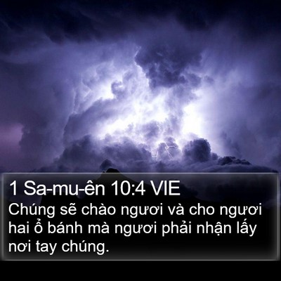 1 Sa-mu-ên 10:4 VIE Bible Verse Image