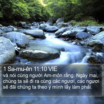 1 Sa-mu-ên 11:10 VIE Bible Verse Image
