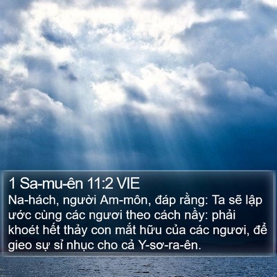 1 Sa-mu-ên 11:2 VIE Bible Verse Image