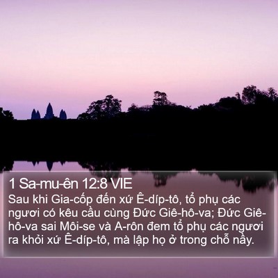 1 Sa-mu-ên 12:8 VIE Bible Verse Image