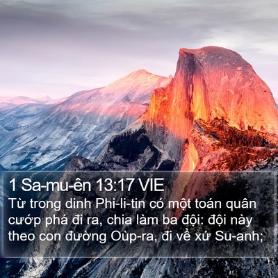 1 Sa-mu-ên 13:17 VIE Bible Verse Image