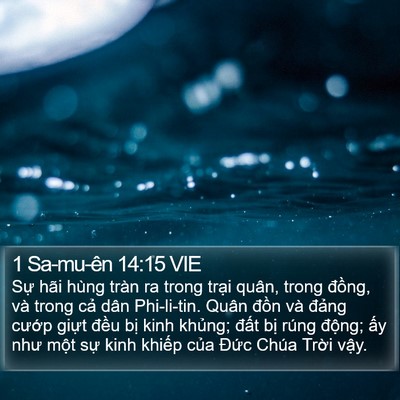 1 Sa-mu-ên 14:15 VIE Bible Verse Image