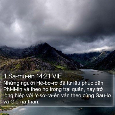 1 Sa-mu-ên 14:21 VIE Bible Verse Image