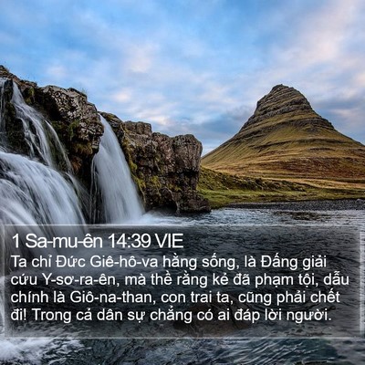 1 Sa-mu-ên 14:39 VIE Bible Verse Image
