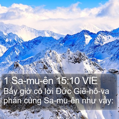 1 Sa-mu-ên 15:10 VIE Bible Verse Image