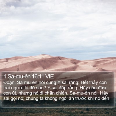 1 Sa-mu-ên 16:11 VIE Bible Verse Image