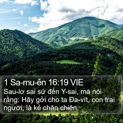 1 Sa-mu-ên 16:19 VIE Bible Verse Image