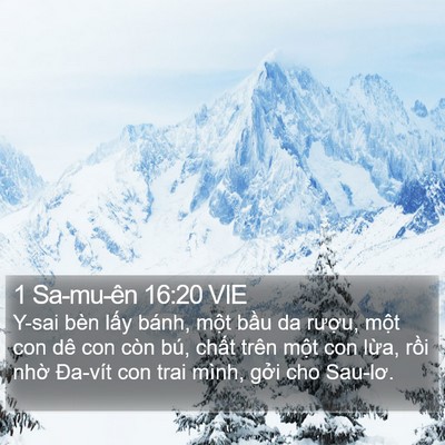 1 Sa-mu-ên 16:20 VIE Bible Verse Image