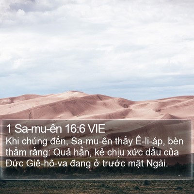 1 Sa-mu-ên 16:6 VIE Bible Verse Image