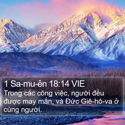 1 Sa-mu-ên 18:14 VIE Bible Verse Image