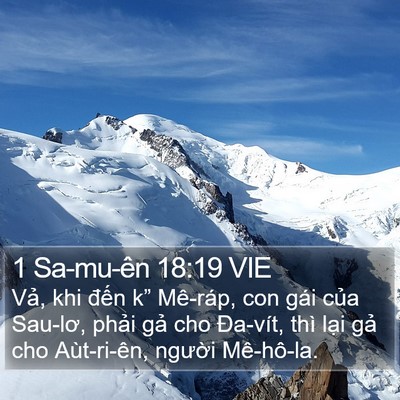 1 Sa-mu-ên 18:19 VIE Bible Verse Image