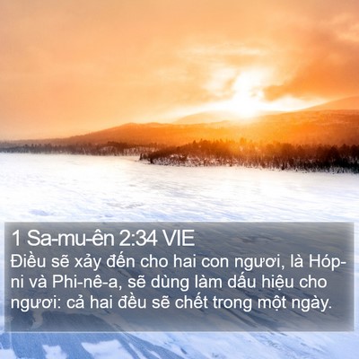 1 Sa-mu-ên 2:34 VIE Bible Verse Image
