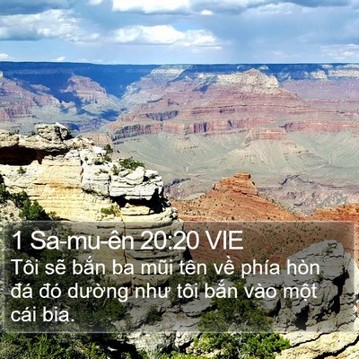 1 Sa-mu-ên 20:20 VIE Bible Verse Image