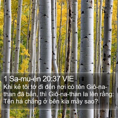 1 Sa-mu-ên 20:37 VIE Bible Verse Image