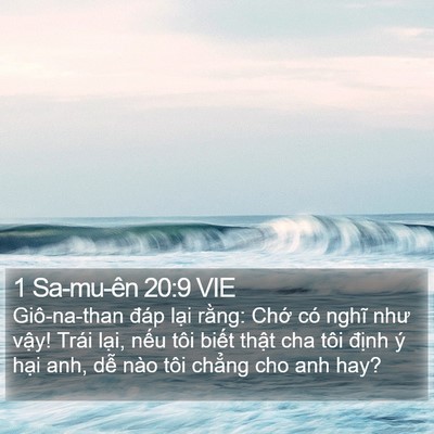 1 Sa-mu-ên 20:9 VIE Bible Verse Image