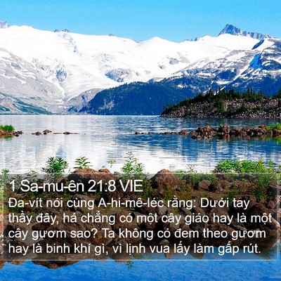 1 Sa-mu-ên 21:8 VIE Bible Verse Image