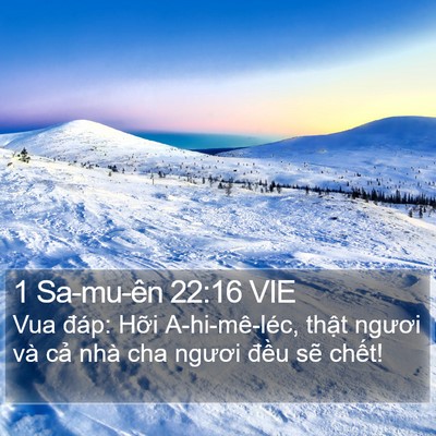 1 Sa-mu-ên 22:16 VIE Bible Verse Image