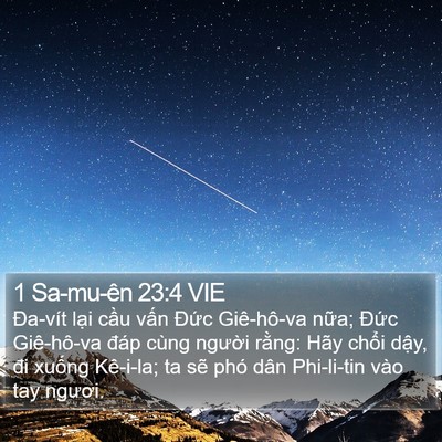 1 Sa-mu-ên 23:4 VIE Bible Verse Image