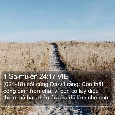1 Sa-mu-ên 24:17 VIE Bible Verse Image
