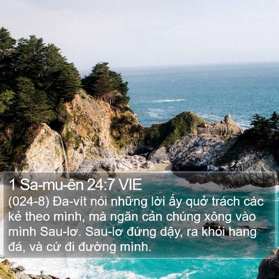 1 Sa-mu-ên 24:7 VIE Bible Verse Image