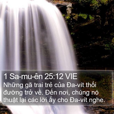 1 Sa-mu-ên 25:12 VIE Bible Verse Image