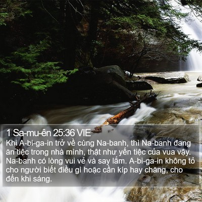 1 Sa-mu-ên 25:36 VIE Bible Verse Image