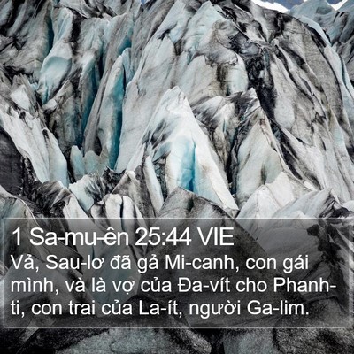 1 Sa-mu-ên 25:44 VIE Bible Verse Image