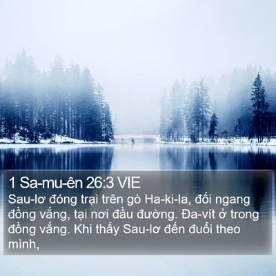 1 Sa-mu-ên 26:3 VIE Bible Verse Image
