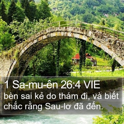 1 Sa-mu-ên 26:4 VIE Bible Verse Image