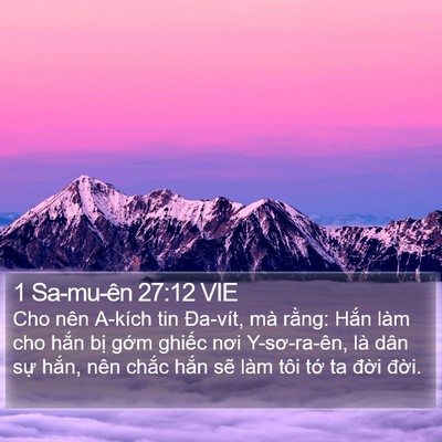 1 Sa-mu-ên 27:12 VIE Bible Verse Image