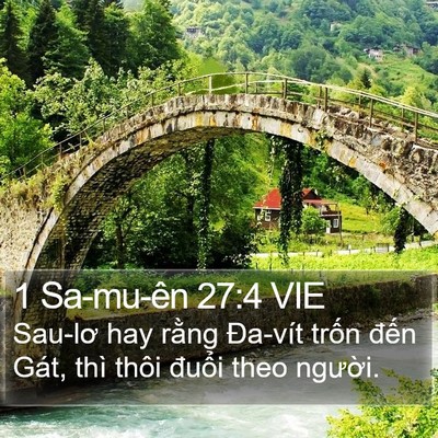 1 Sa-mu-ên 27:4 VIE Bible Verse Image