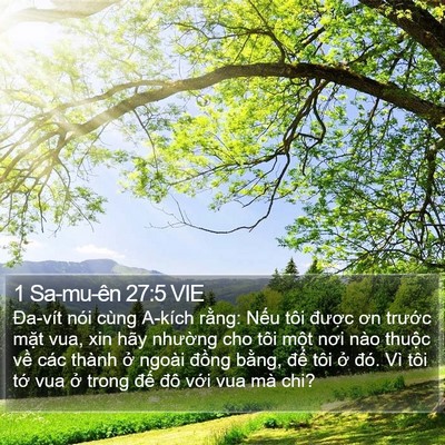 1 Sa-mu-ên 27:5 VIE Bible Verse Image