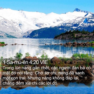 1 Sa-mu-ên 4:20 VIE Bible Verse Image