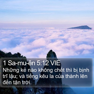 1 Sa-mu-ên 5:12 VIE Bible Verse Image
