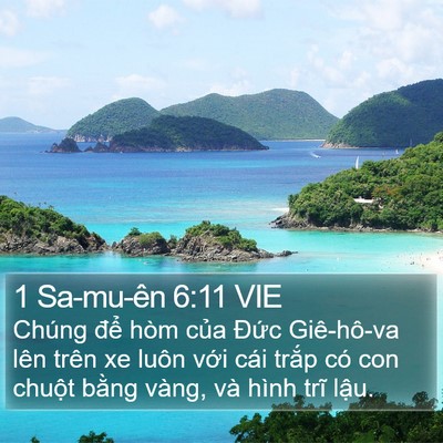 1 Sa-mu-ên 6:11 VIE Bible Verse Image