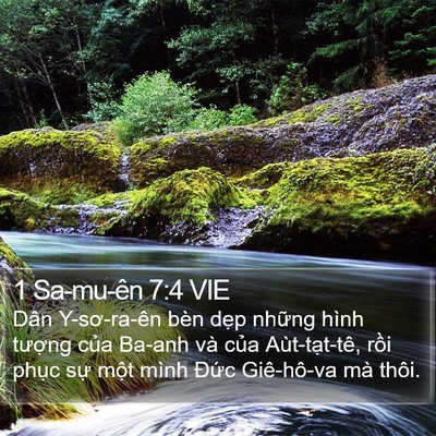 1 Sa-mu-ên 7:4 VIE Bible Verse Image