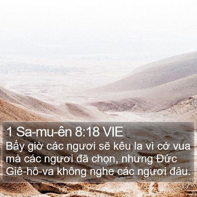 1 Sa-mu-ên 8:18 VIE Bible Verse Image