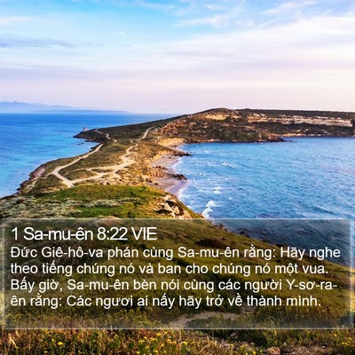 1 Sa-mu-ên 8:22 VIE Bible Verse Image