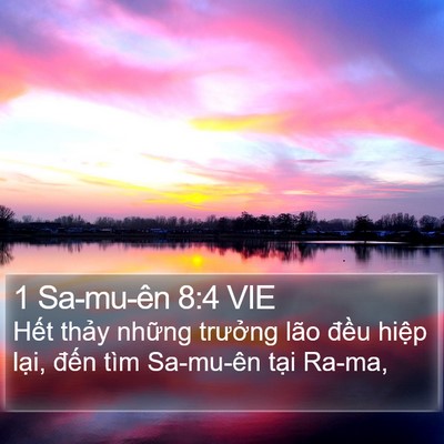 1 Sa-mu-ên 8:4 VIE Bible Verse Image