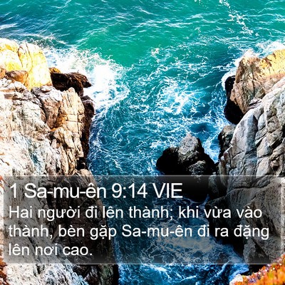 1 Sa-mu-ên 9:14 VIE Bible Verse Image