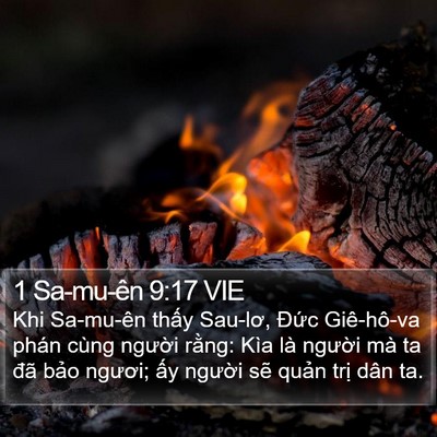 1 Sa-mu-ên 9:17 VIE Bible Verse Image