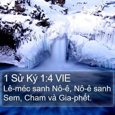 1 Sử Ký 1:4 VIE Bible Verse Image