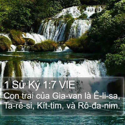 1 Sử Ký 1:7 VIE Bible Verse Image