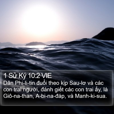 1 Sử Ký 10:2 VIE Bible Verse Image