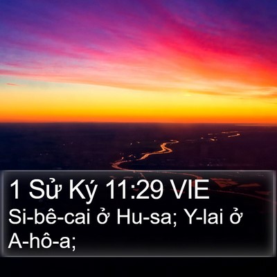 1 Sử Ký 11:29 VIE Bible Verse Image
