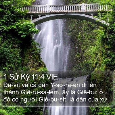 1 Sử Ký 11:4 VIE Bible Verse Image