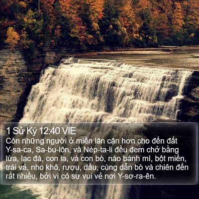 1 Sử Ký 12:40 VIE Bible Verse Image